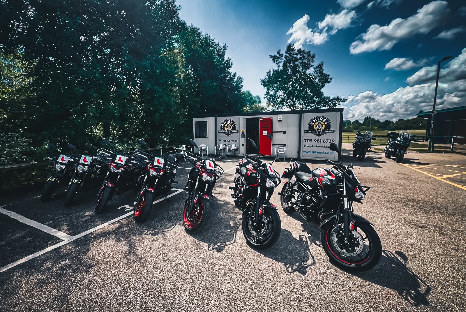 Shires motorcycle training in Nottingham