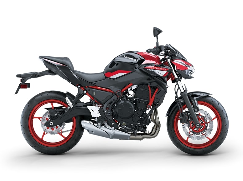 red Kawasaki z650