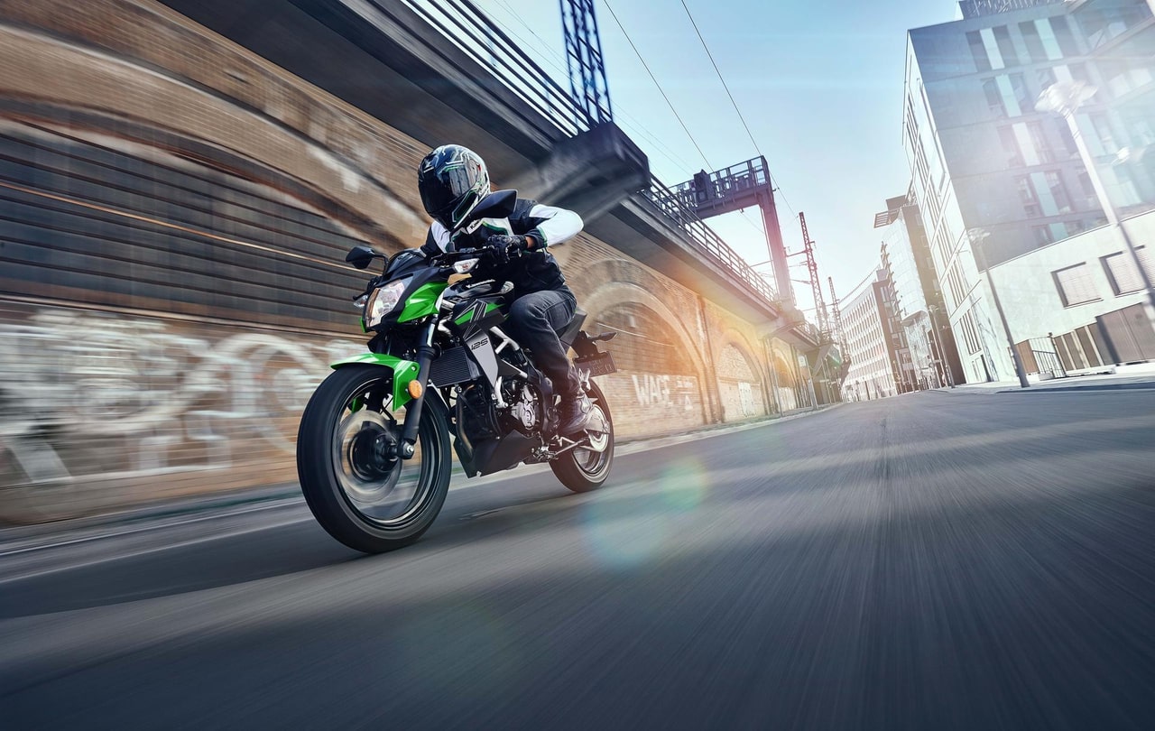 Kawasaki motorbike